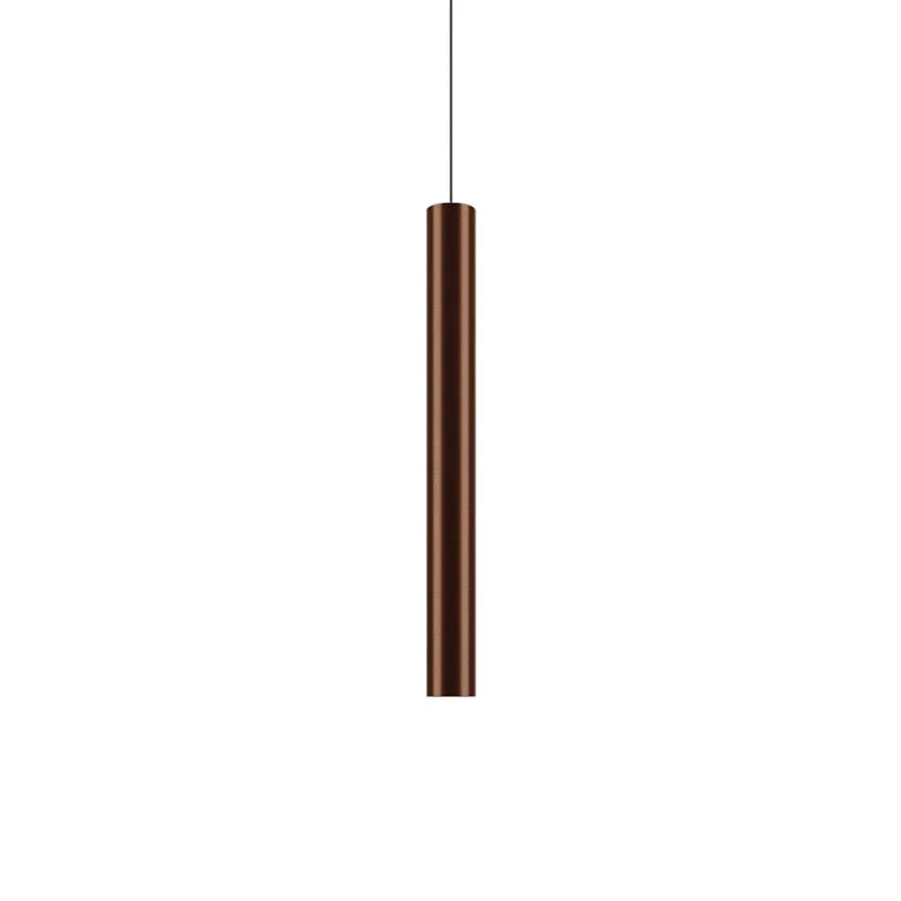 Cylindrical Pendant Light - Bronze, Metal