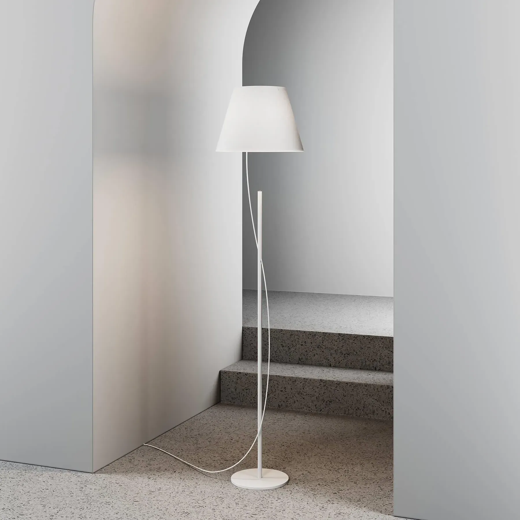 Hover Floor Lamp with Dimmer
