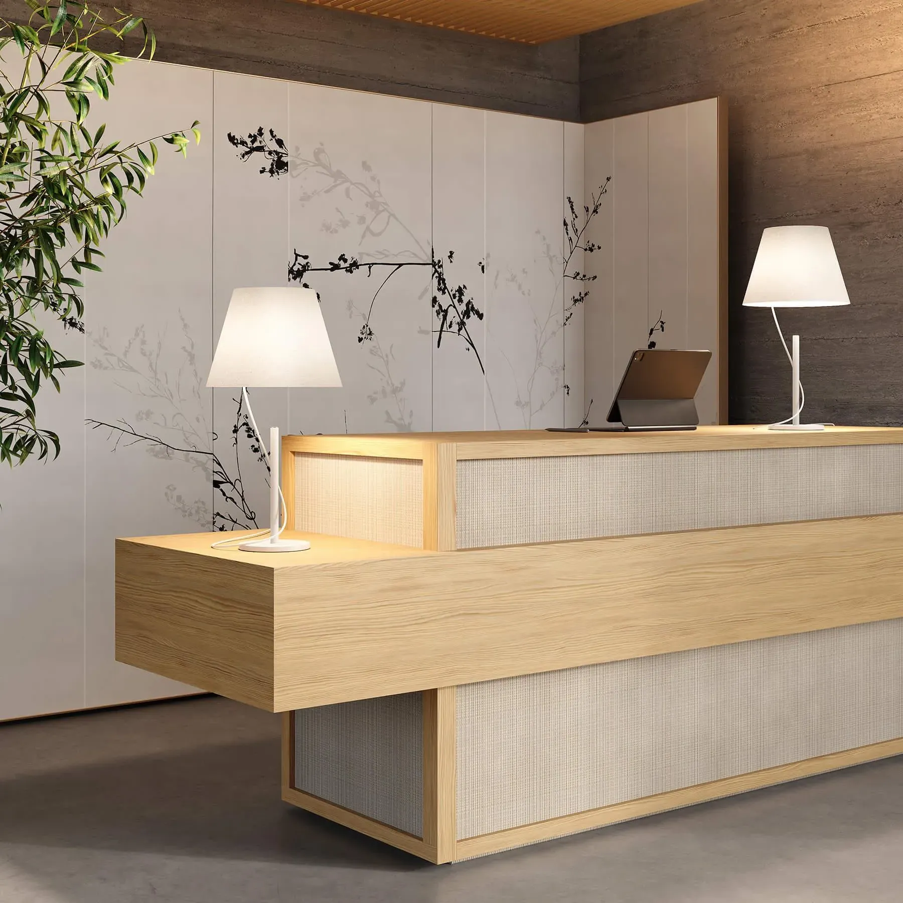 Hover Table Lamp with Dimmer