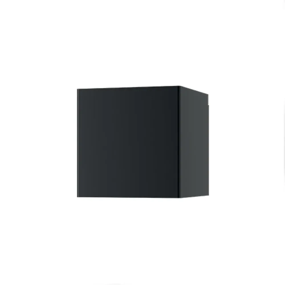 Laser Large Wall Light - Matt Black, Metal