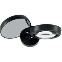 Nautilus Wall Light with Rotating LEDs - Matt Black