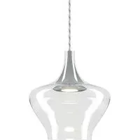 Nostalgia Medium Pendant Light with Ceiling Rose - Crystal