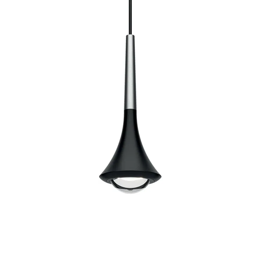 Single Pendant Light with LED - Gold, Metal