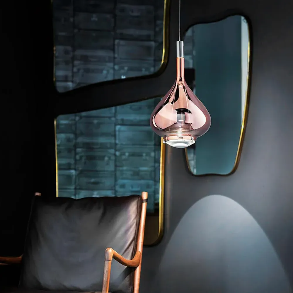 Sky-Fall Large Pendant Light - Smoke