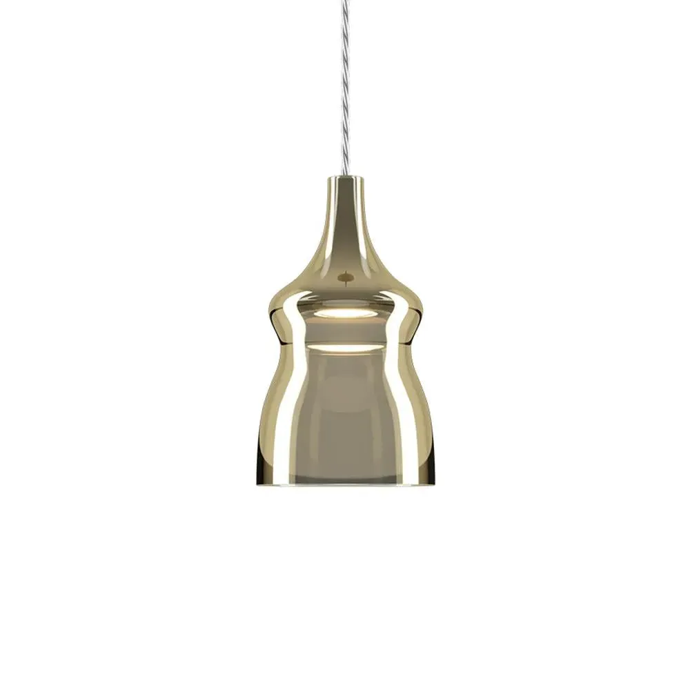 Small Pendant Light LED - Gold