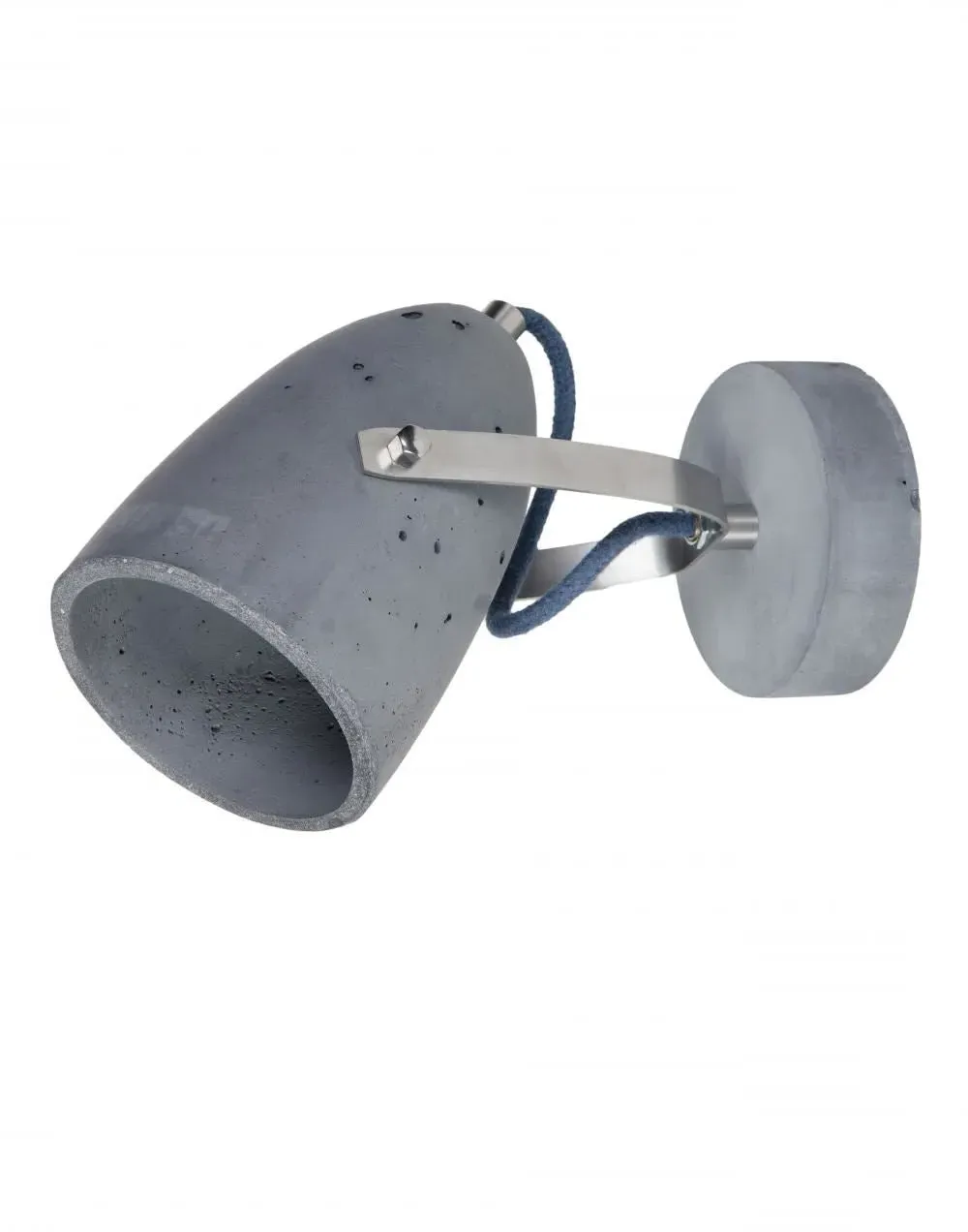 Febe Wall Light - Grey, Concrete