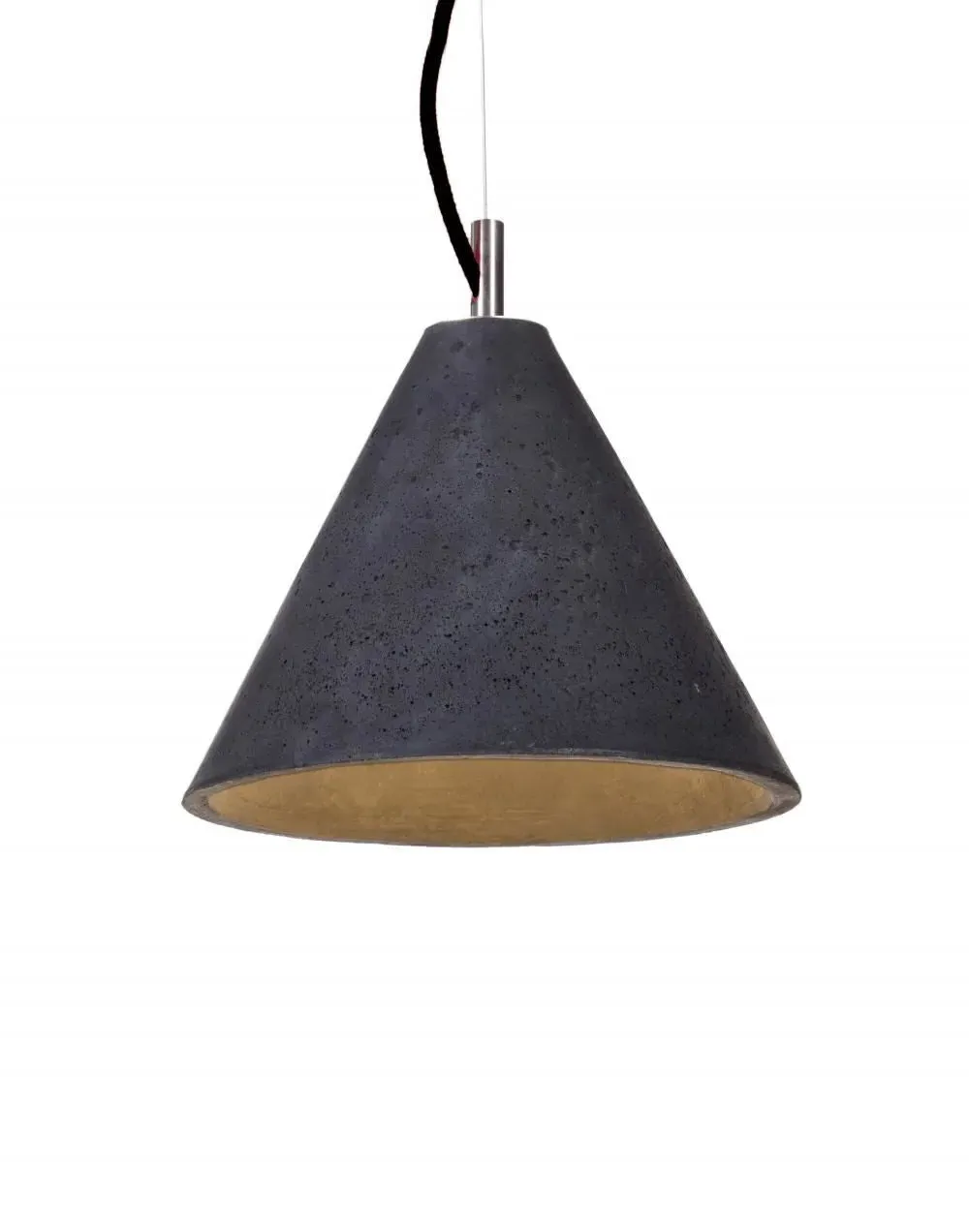 Kobe 3 Pendant Light - Anthracite, Concrete image