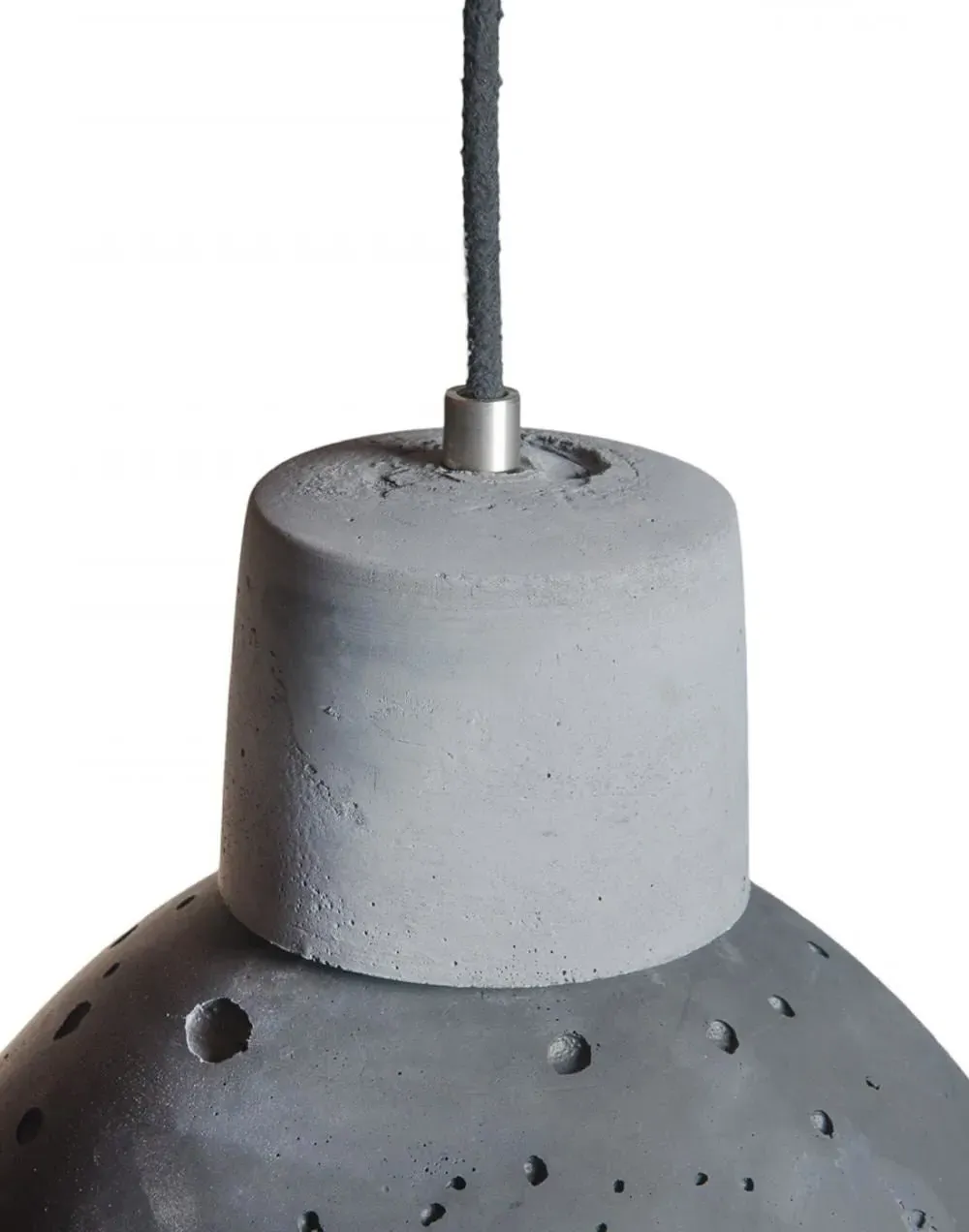Single Pendant Light with Steel - Anthracite