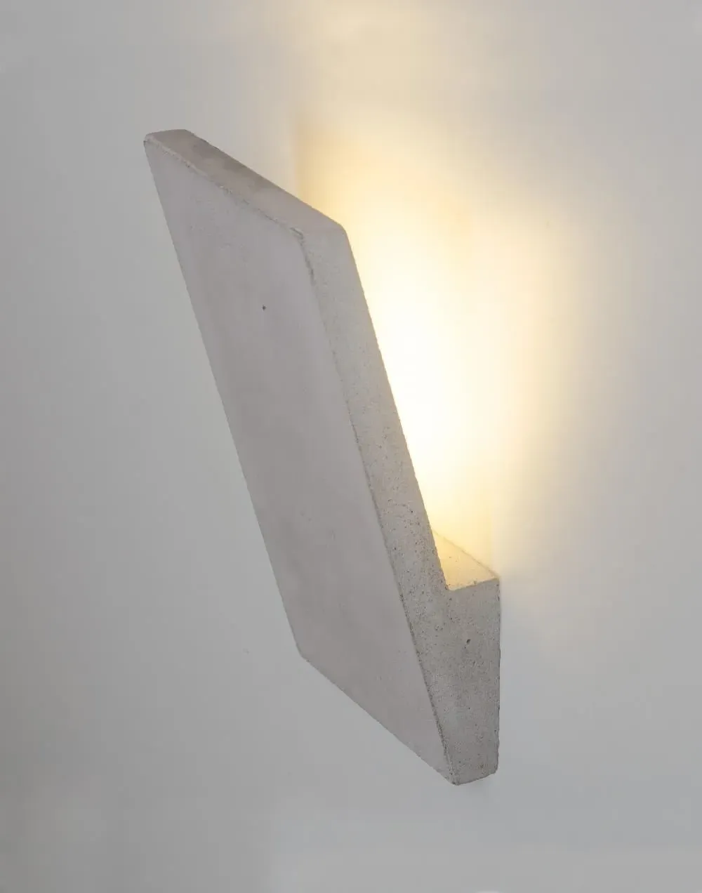 Wall Light - Black, Concrete