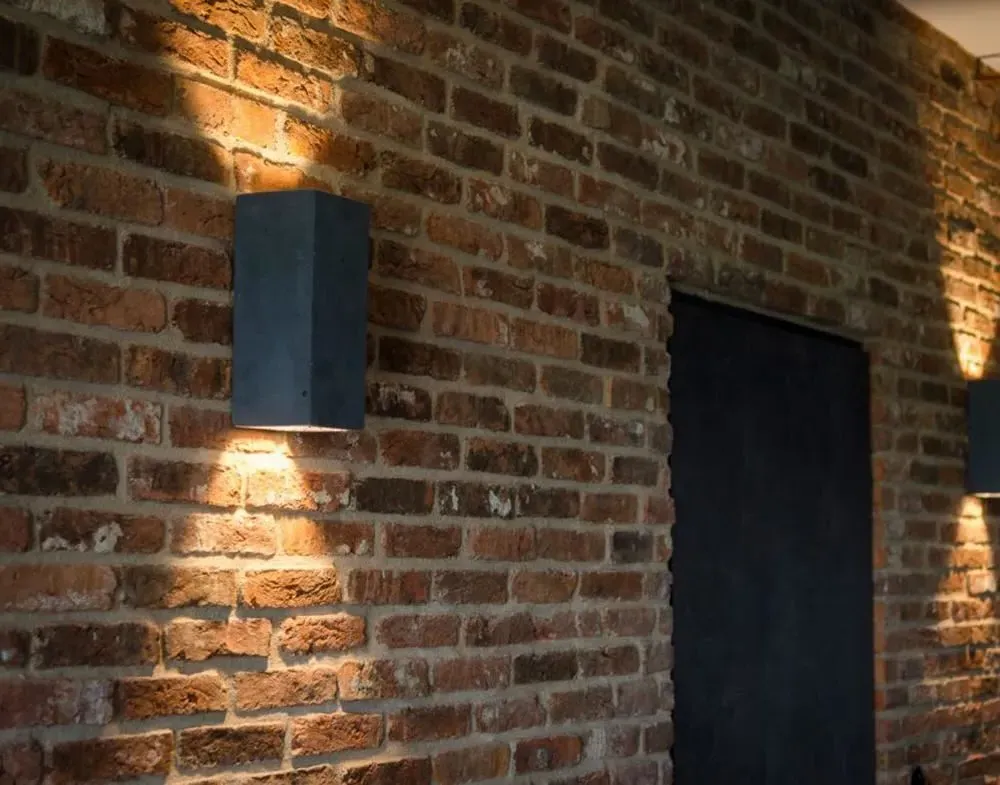 Wall Light - Grey, Concrete