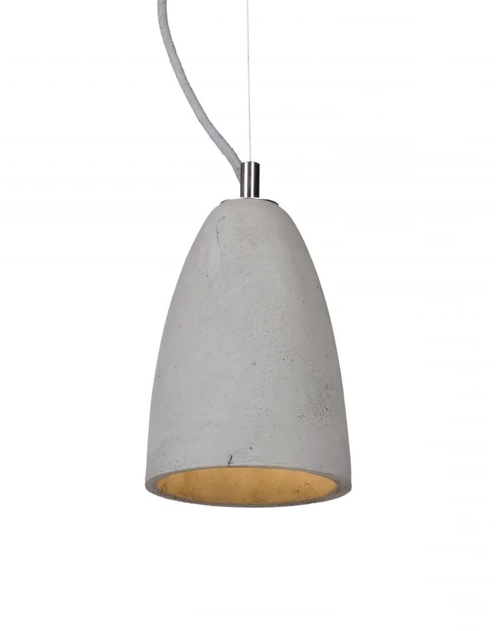 XS Pendant Light with Copper - Black, Concrete