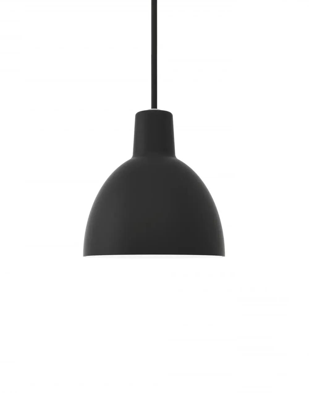 17cm Pendant Light with Reflector - Blue Grey