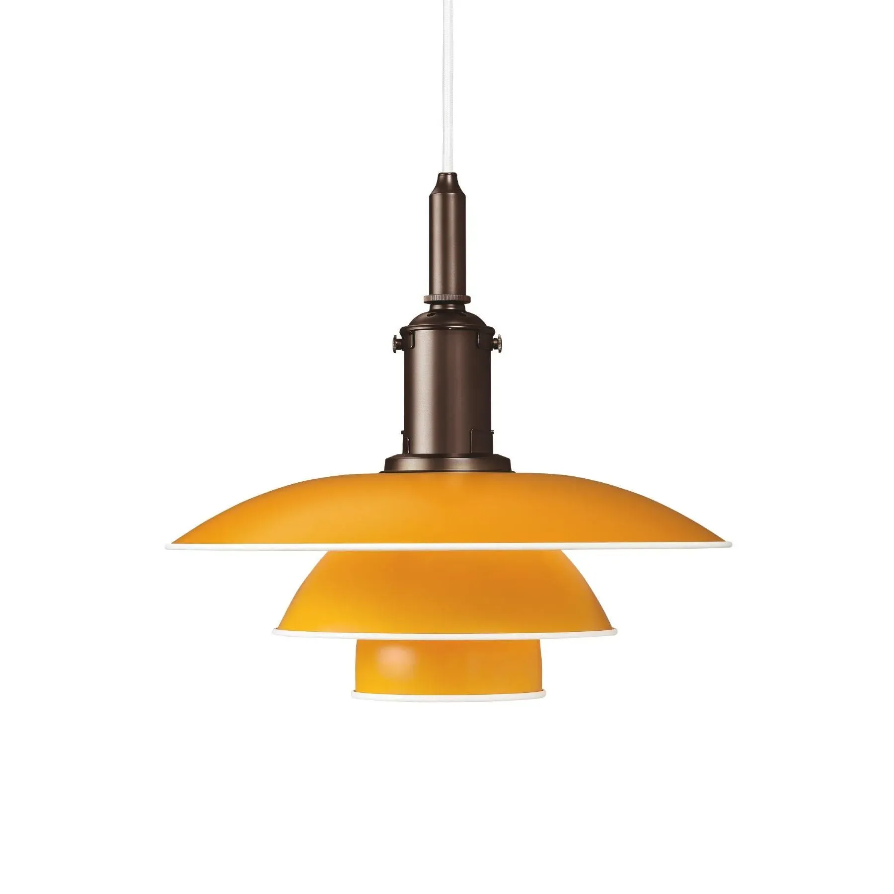 3-Shade Pendant Light - Yellow, Aluminium
