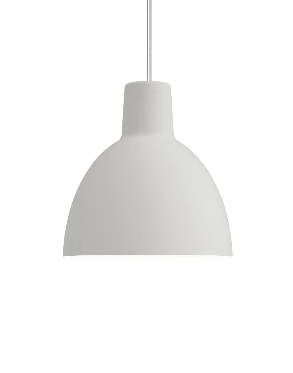 400mm Pendant Light with Reflector - Black