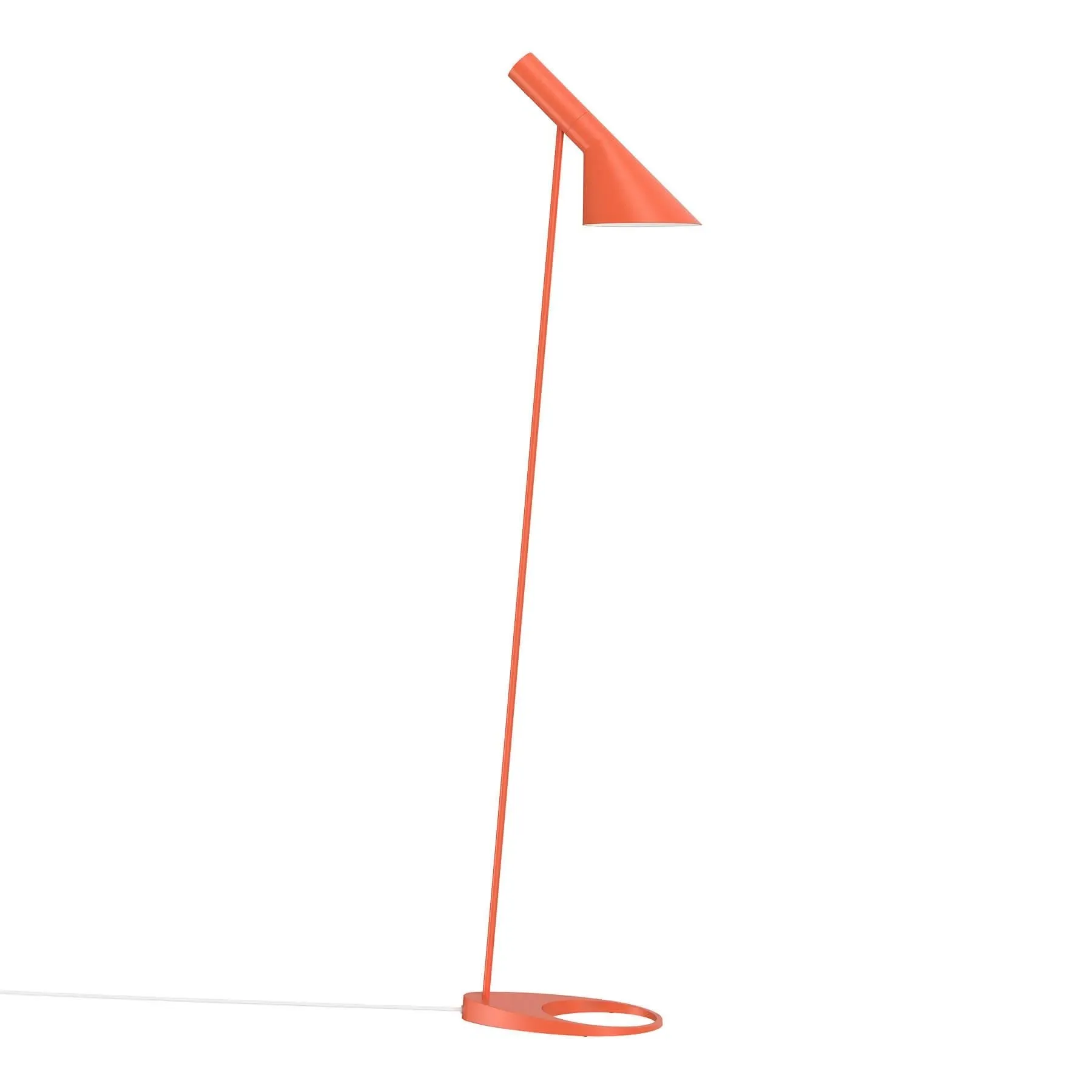 Adjustable Floor Lamp - Electric Orange, Steel