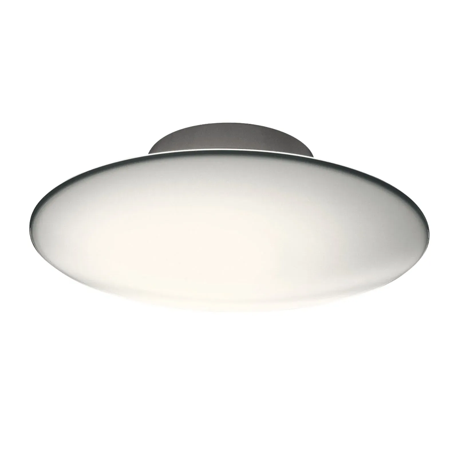 AJ Eklipta Medium Wall Ceiling Light - White, Opal Glass