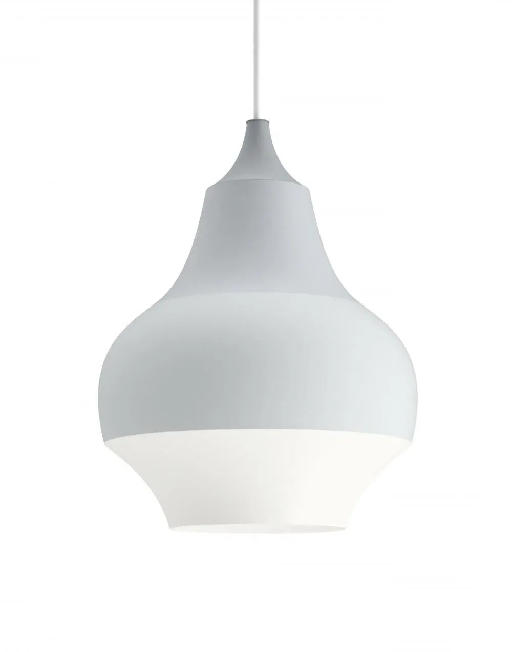 Cirque Large Pendant Light - Grey, Aluminium