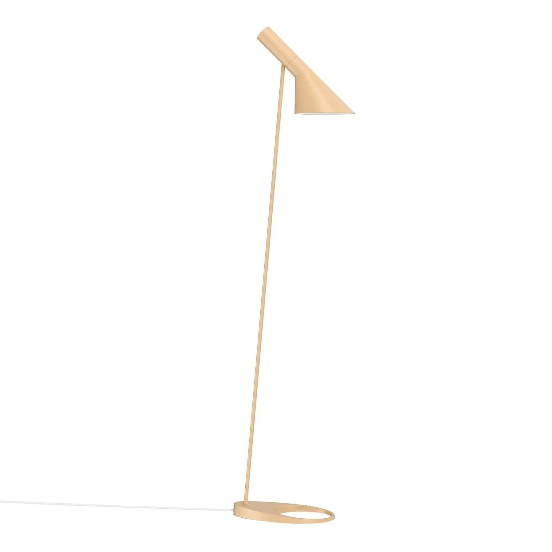 Floor Lamp with Adjustable Shade - Sand, Steel