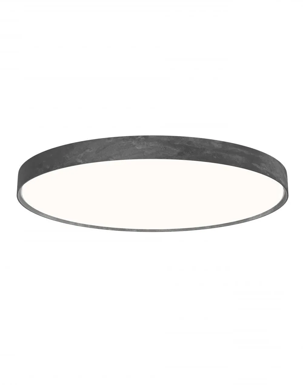 Large Round Ceiling Light - White
