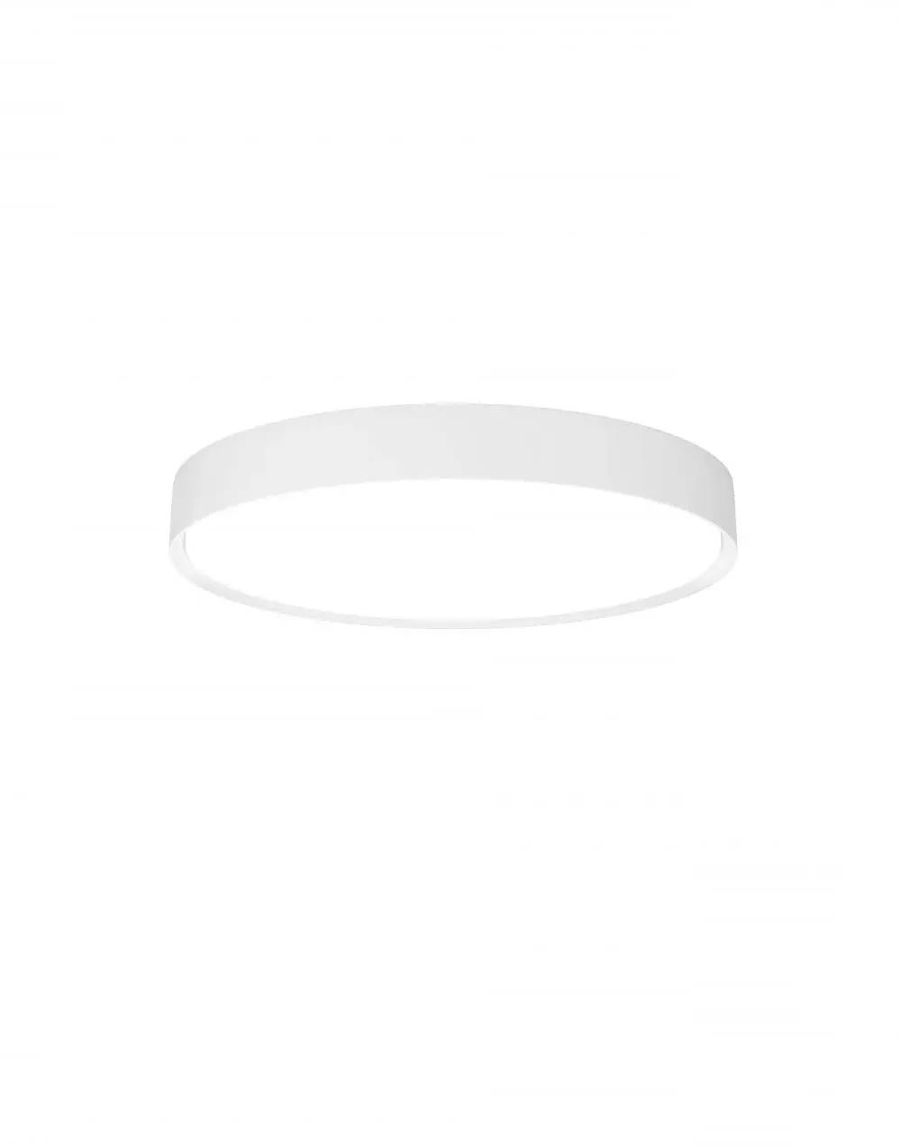 Large Round Ceiling Light - White