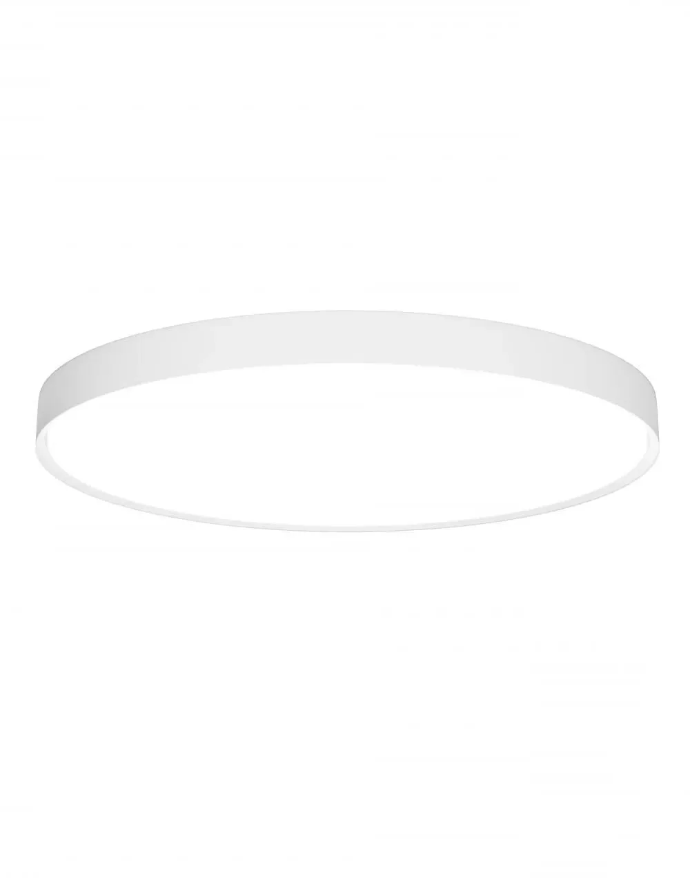 Large Round Ceiling Light - White