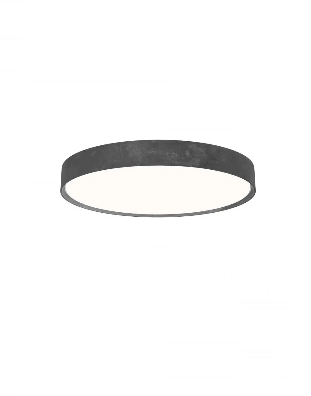 LP Slim Large Round Surface Mounted Light - Black