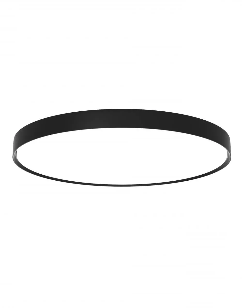 LP Slim Medium Round Surface Mounted Light - Black