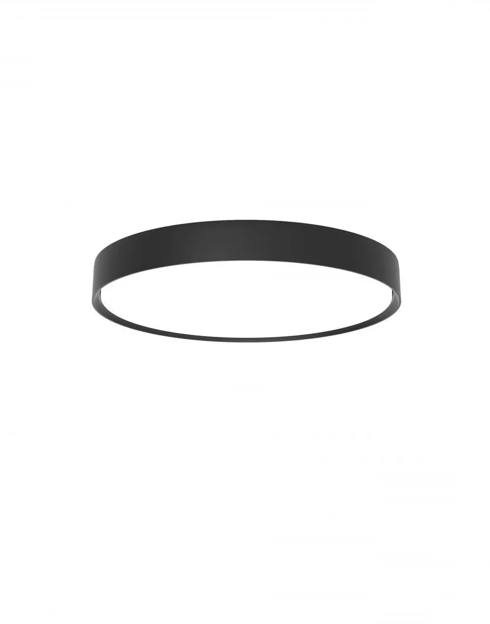 LP Slim Medium Round Surface Mounted Light - Black
