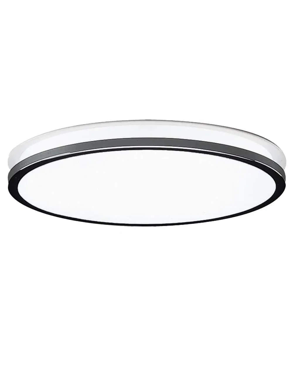 Medium Recessed Ceiling Light - Satin Chrome