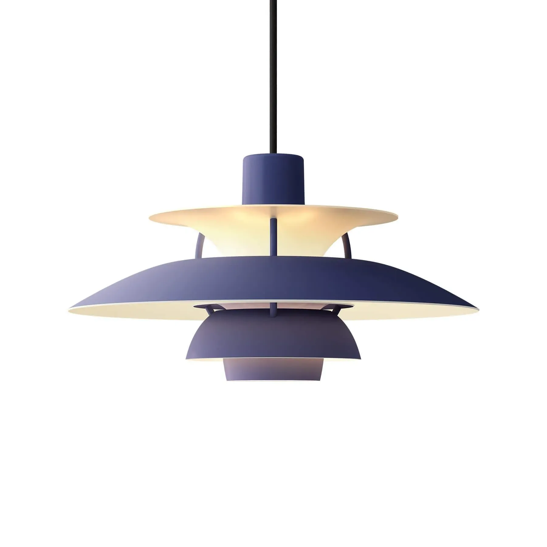 Mini Pendant Light Monochrome - Burgundy