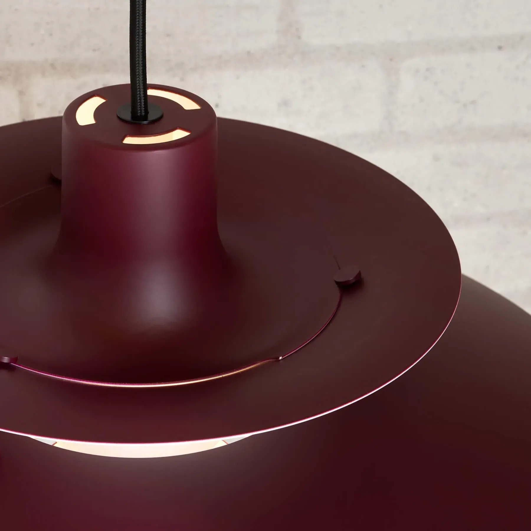 Mini Pendant Light Monochrome - Pale Pewter