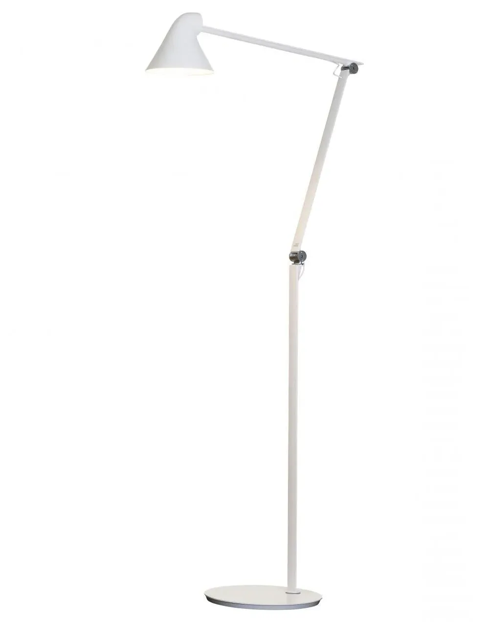 NJP Floor Lamp - Light Aluminium Grey