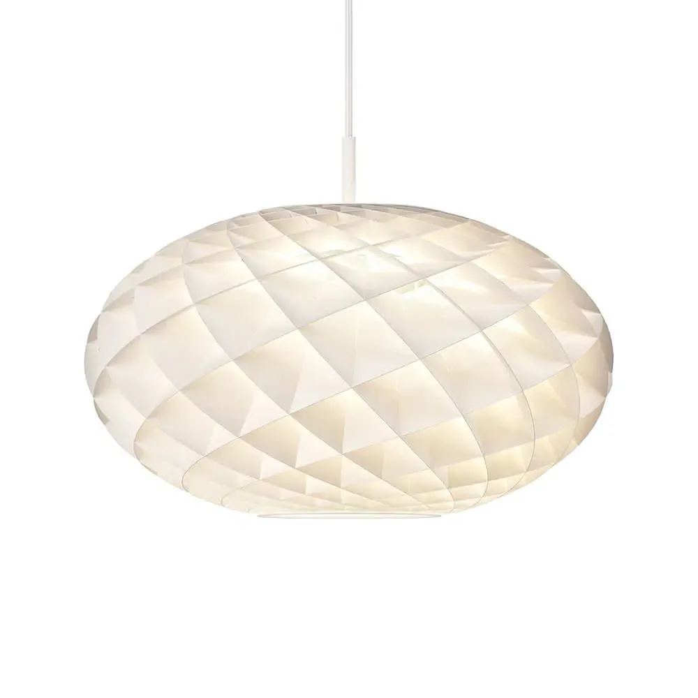 Oval Pendant Light with Diamond Cells
