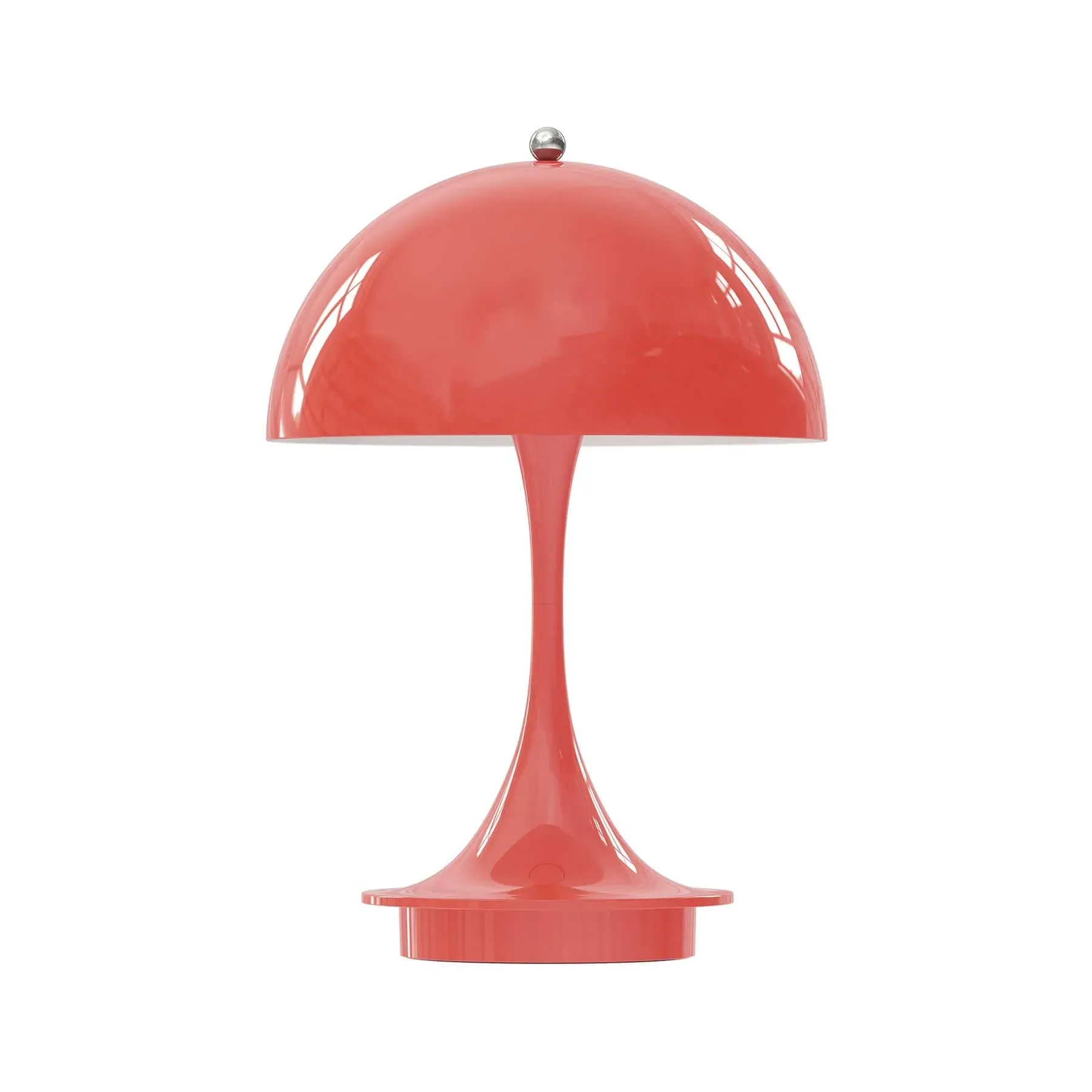 Panthella 160 Portable Rechargeable Lamp - Coral