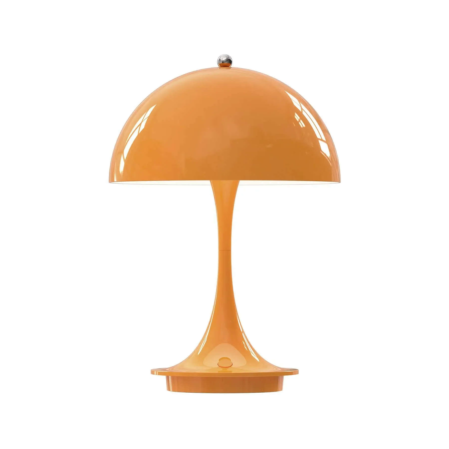 Panthella 160 Portable Rechargeable Lamp - Pale Rose, Acrylic