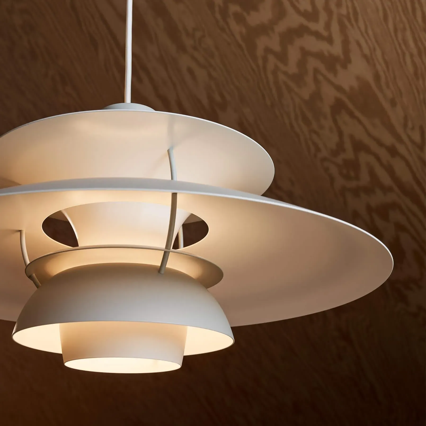 Pendant Light Monochrome - Burgundy