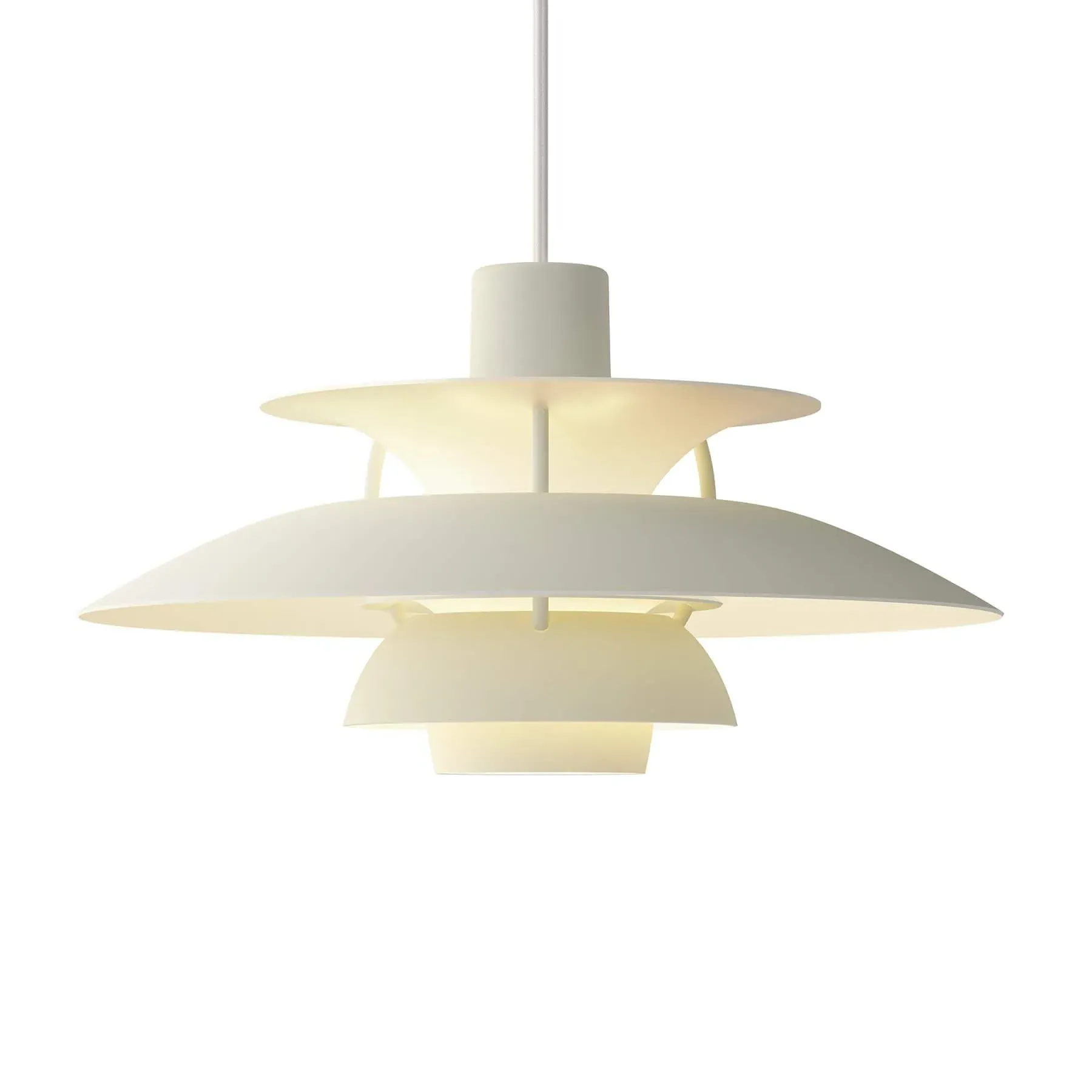 Pendant Light Monochrome - Pale Blush