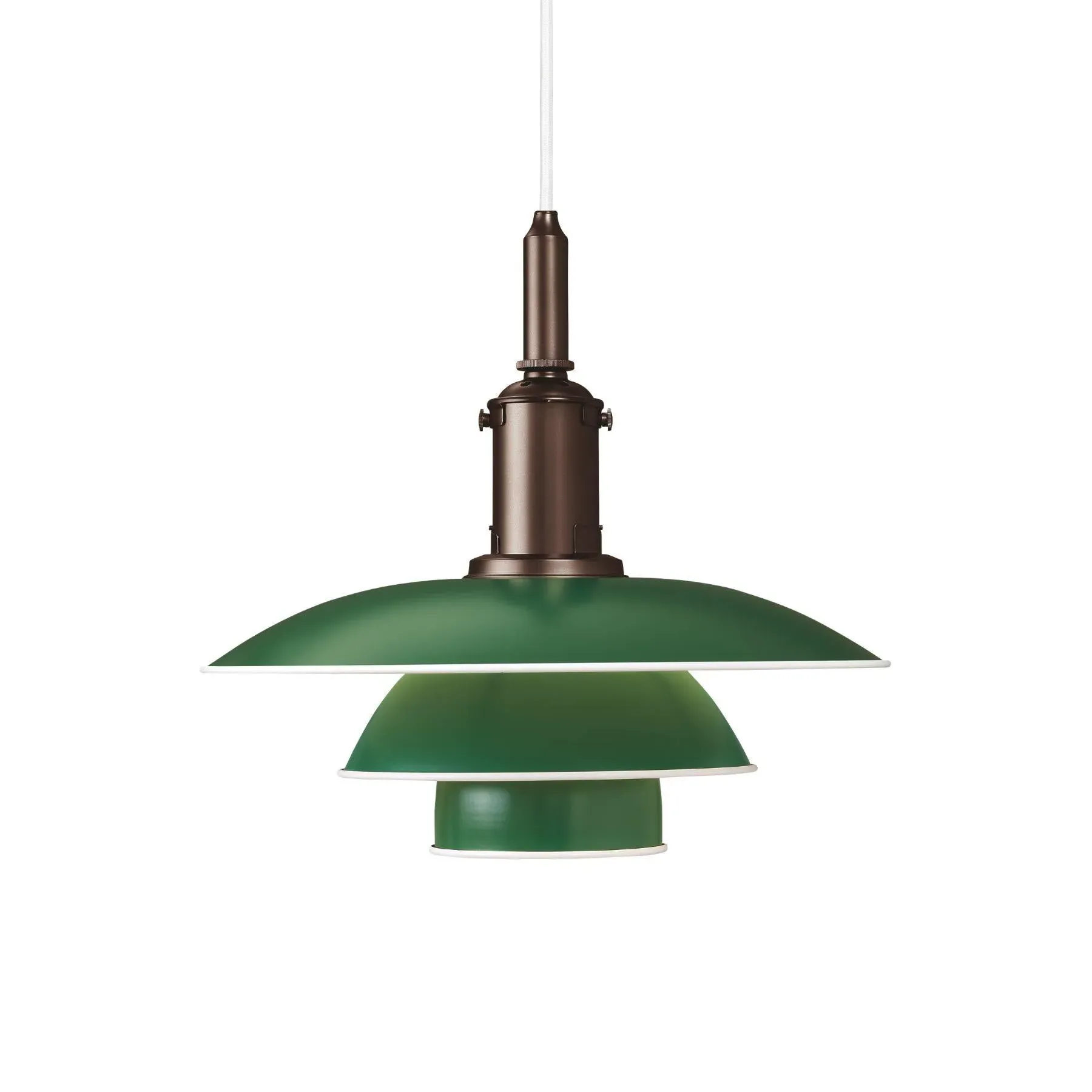 PH 3 1/2-3 Pendant Light - White, Aluminium