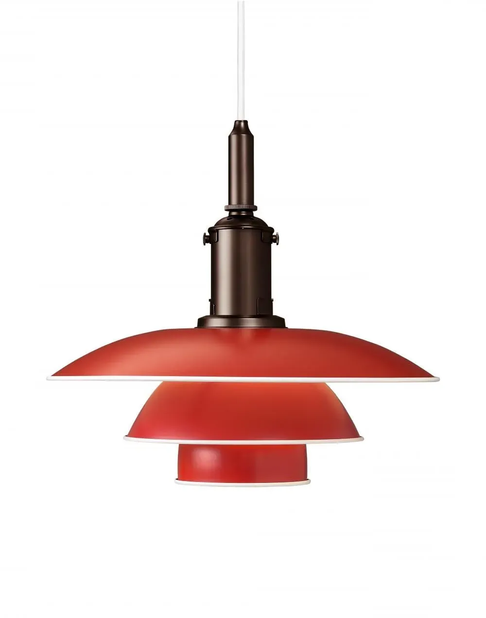 PH 3 Metal Pendant Light - White, Aluminium