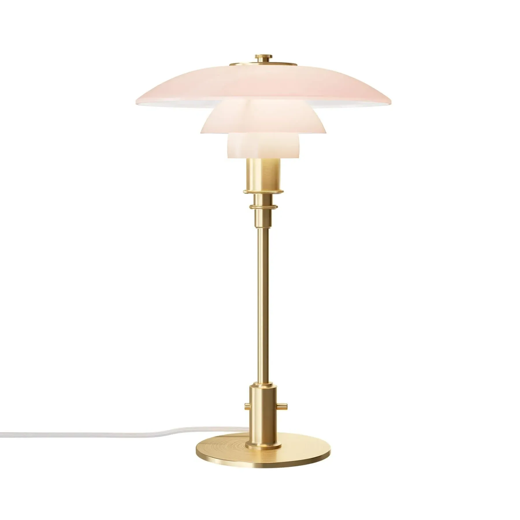 PH 3/2 Table Lamp - Pale Rose, Opal Glass