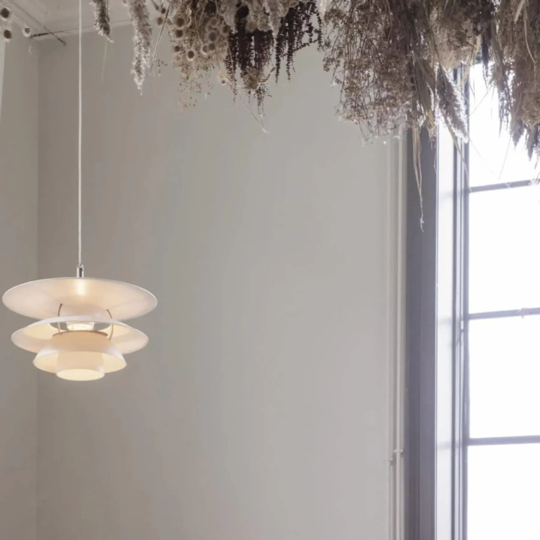 PH 5-4½ Pendant Light - White, Metal