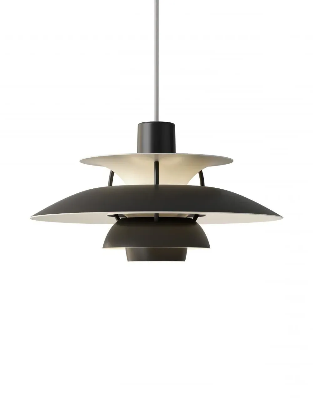 PH 5 Mini Monochrome Pendant Light - White