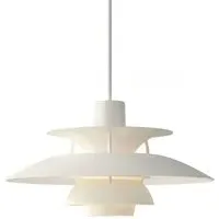 PH 5 Mini Monochrome Pendant Light - White