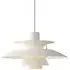 PH 5 Mini Monochrome Pendant Light - White