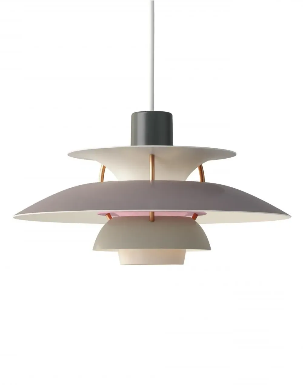 PH 5 Mini Pendant Light - Grey, Aluminium