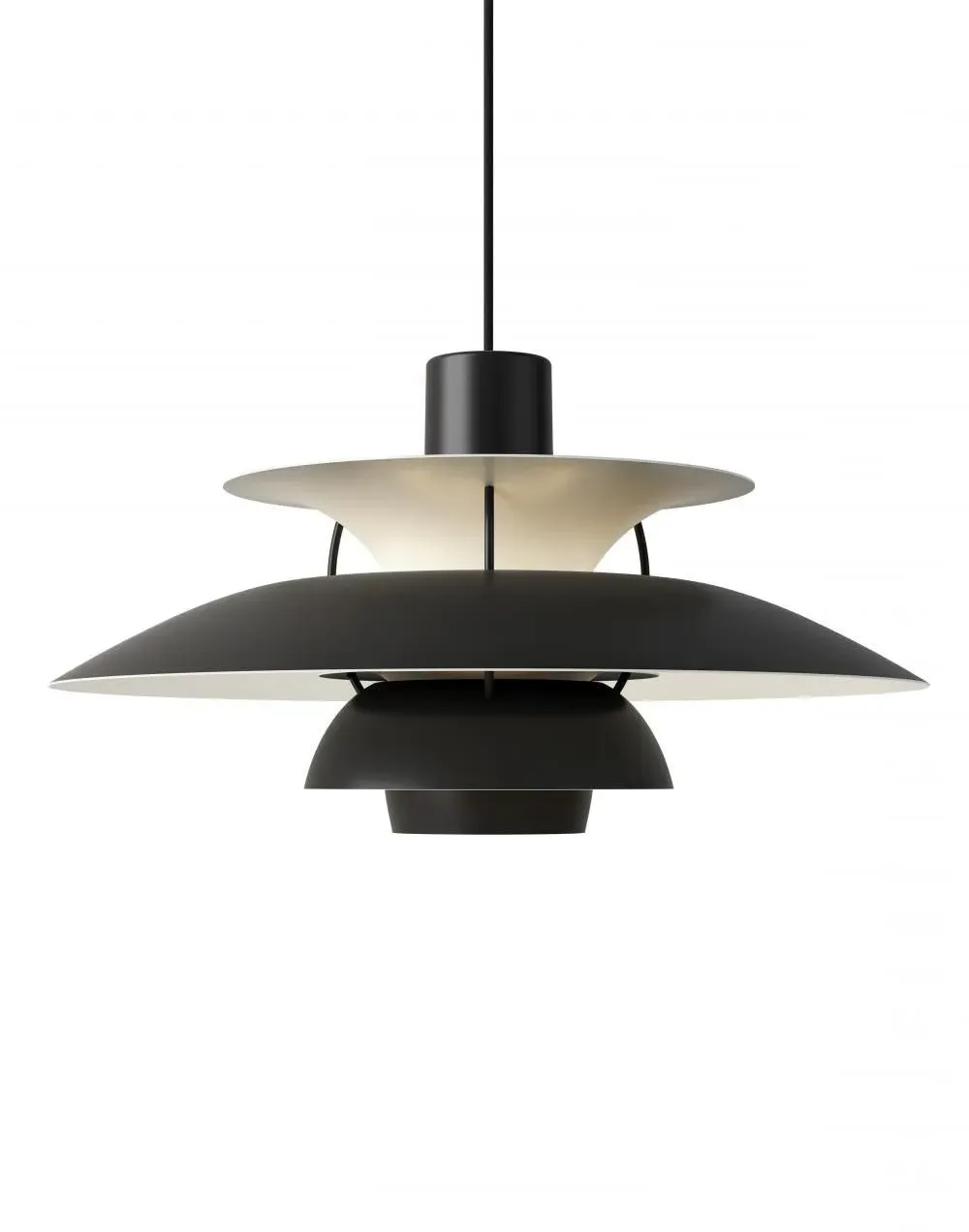 PH 5 Monochrome Pendant Light - Pale Rose