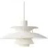 PH 5 Monochrome Pendant Light - White