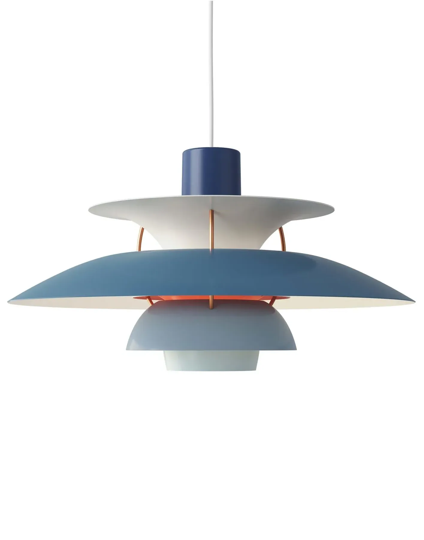 PH 5 Pendant Light - Blue, Aluminium image