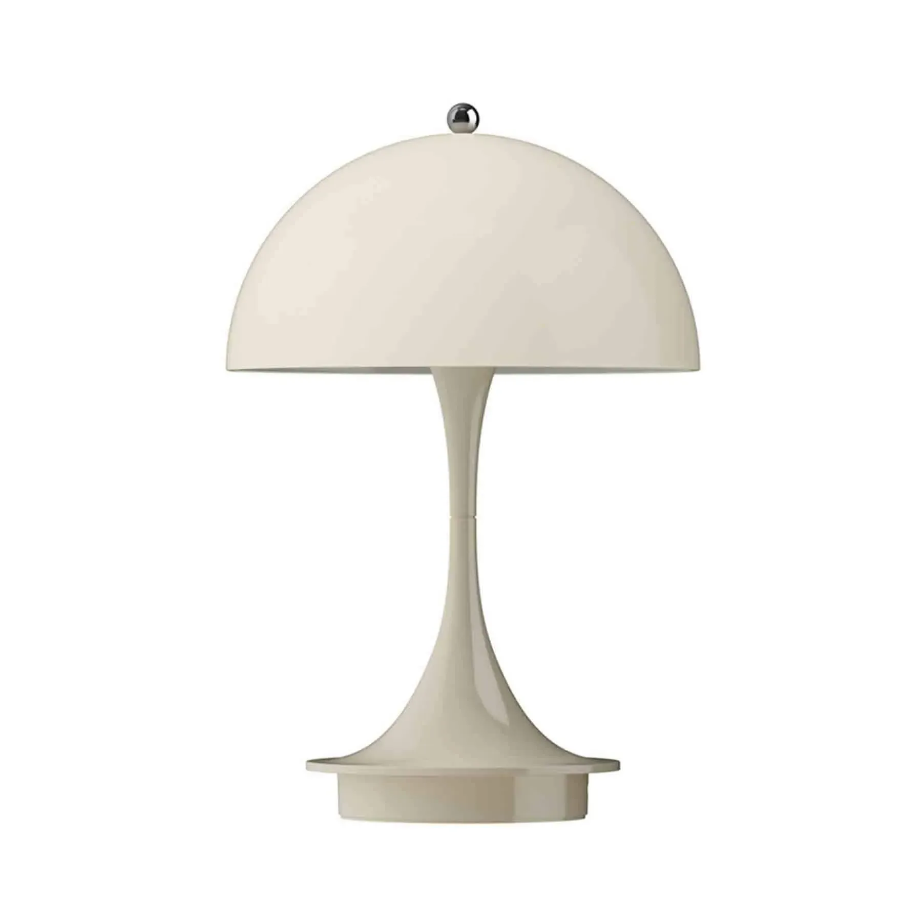 Portable Table Lamp with Touch Dimming - Beige image