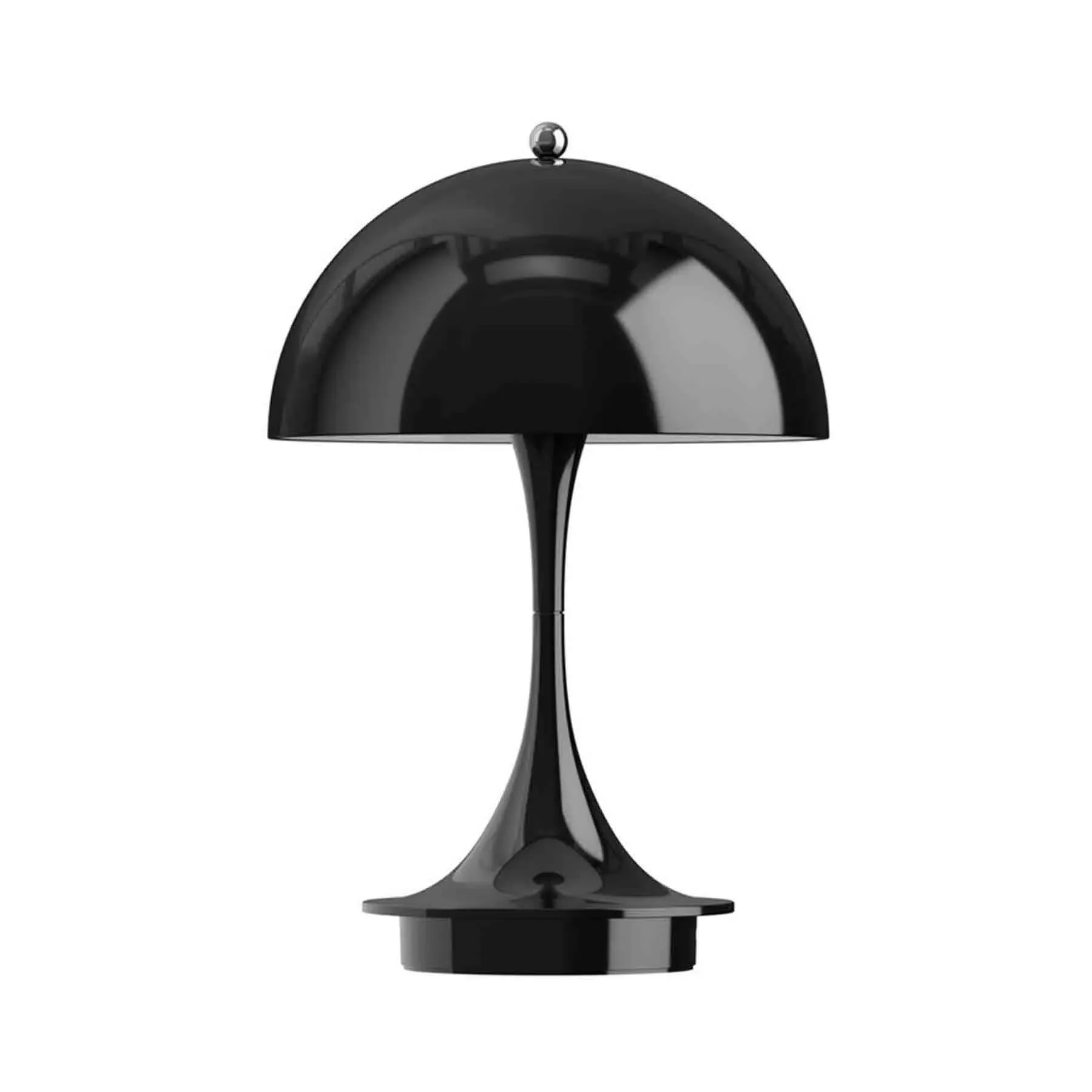 Portable Table Lamp with Touch Dimming - Black